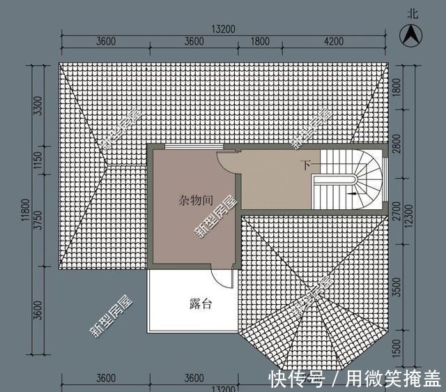 毛坯|农村别墅怎么盖才好看挑空客厅+套卧，这8套图纸25万起建！