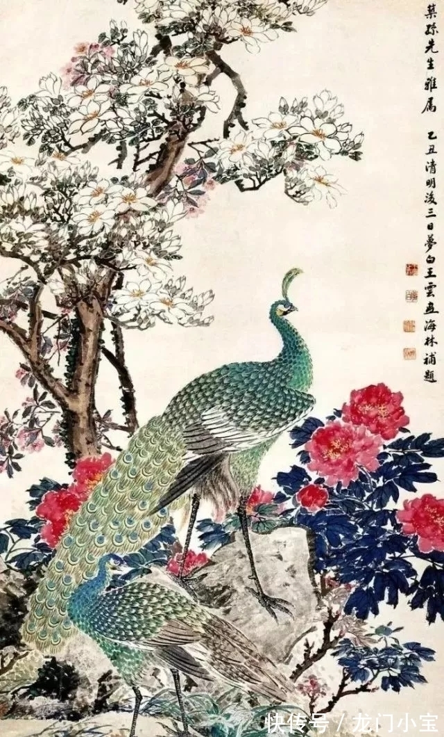 花鸟画$他46岁离去,上世纪二十年代名振京华,与齐白石同为一线花鸟画家