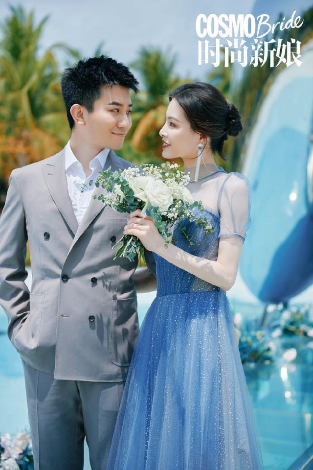 跳水皇后吴敏霞再拍婚纱照!穿薄纱裙美过女明星,老公帅到爆表