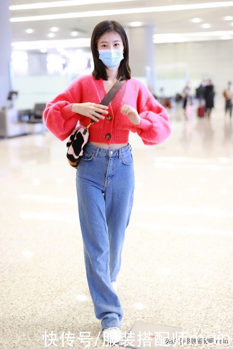 3套“上短下长”的穿搭造型，小个子可以直接照搬