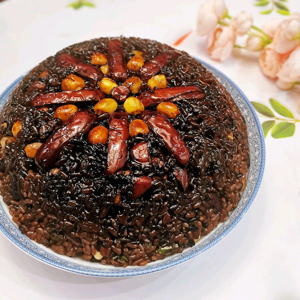 莲子|红糖糯米饭