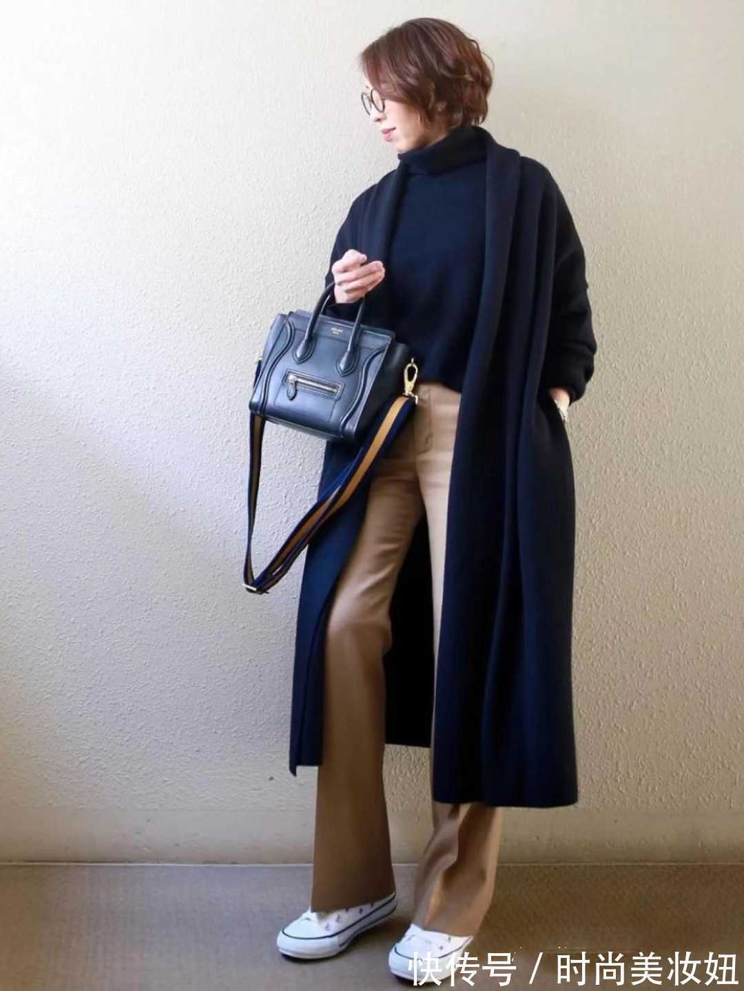 大衣 撑起整个冬天的“大衣”穿搭,40+小个子搭配示范,优雅高级