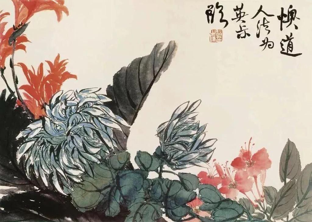 画家|先学书法后进入绘画，其作品比没有学过书法的画家画的好