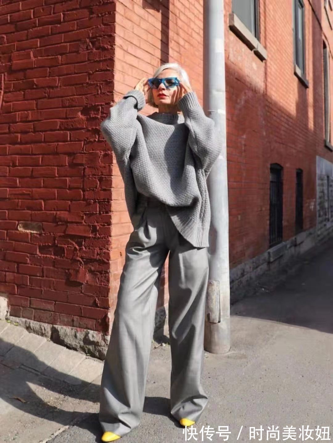 奶奶|这位50岁奶奶太会穿,靠穿搭打造高级风,年过半百也美得出众