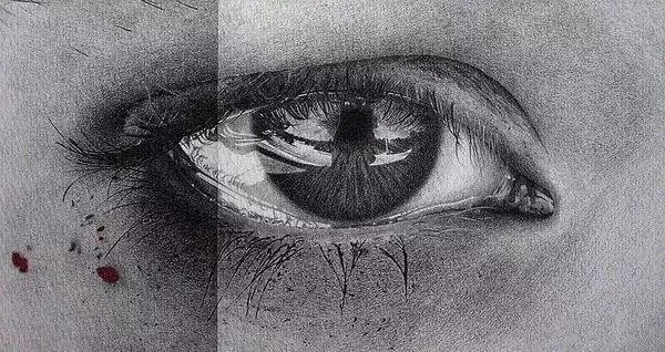 素描#乌克兰画家丹尼斯·切尔诺夫-头像、静物素描