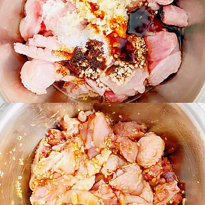 不知道吃什么，烤箱版蒜香烤鸡肉块准没错