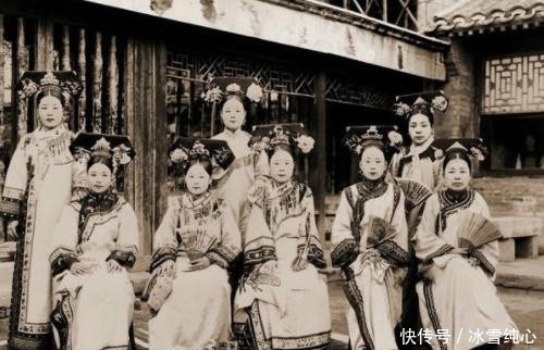 妻子|谁说晚清无美女?老照片看清朝女性真实容貌,图4是溥仪妻子