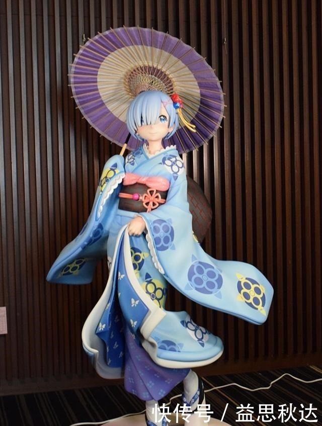 官方|1米6高逼真的浮世绘蕾姆手办,还有单独的衣服分开
