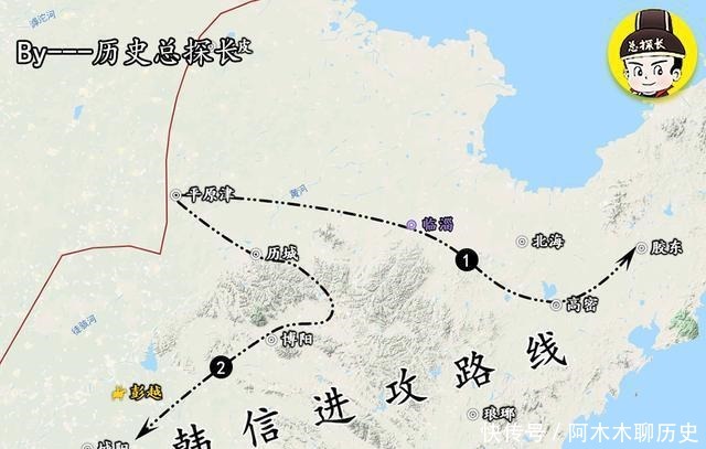 出兵|图解楚汉战争楚汉对峙,韩信出兵齐国,击溃20万齐楚联军