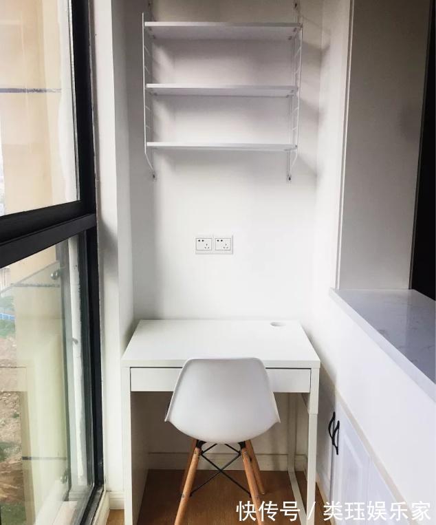 客餐厅|老婆坚持在沙发背后“打矮柜”，挤出小书房！聪明极了，晒晒全屋