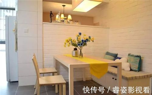 装修设计|家里不要买餐桌了,头次见有钱人家用这种设计,好看实用又省空间