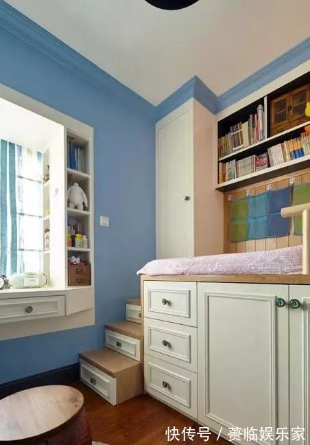 储物柜|室内空间太挤把床抬高试试吧,面积瞬间增加一倍!