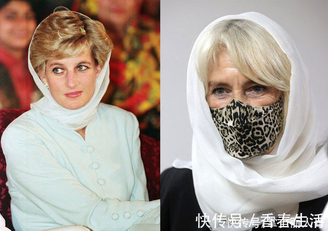 高跟鞋 卡米拉穿19英镑毛拖鞋亮相,头纱造型不输戴妃,更能碾压梅根