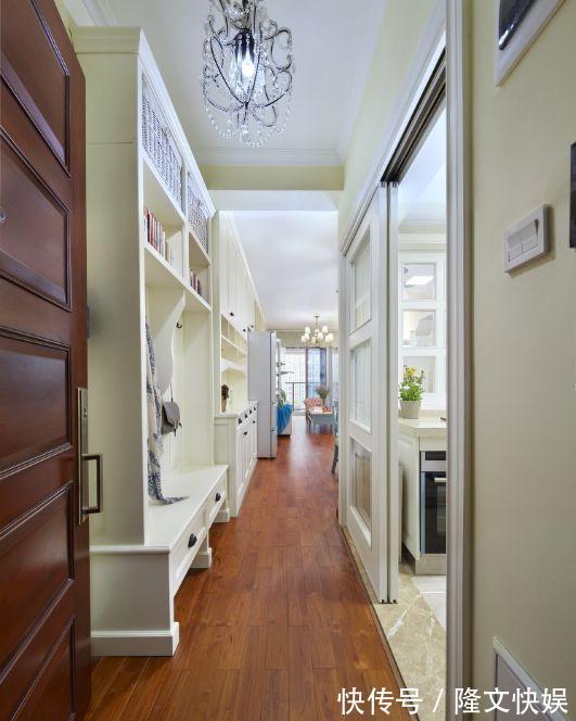 邻居|老公只是在客厅打了一排柜子,邻居都拍照参考,装修师傅也夸聪明