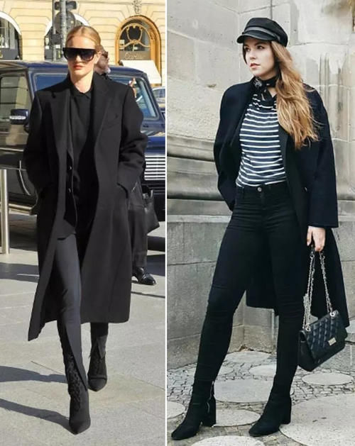 不费力的高级感，别拒绝！黑裤子这样搭配，也太显“贵”了吧