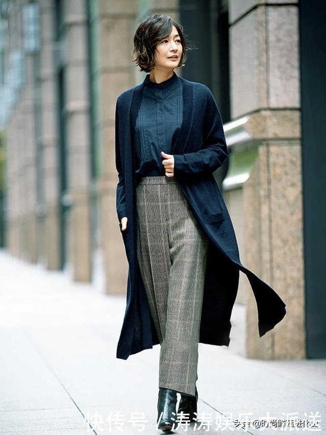 这位日本“大妈”的街拍火了!简单日常,50岁穿出30岁的感觉