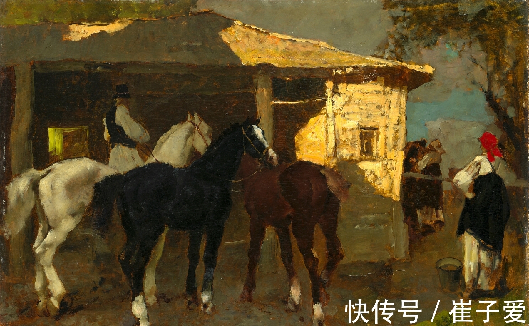 油画#俄罗斯风景静物人物油画精选