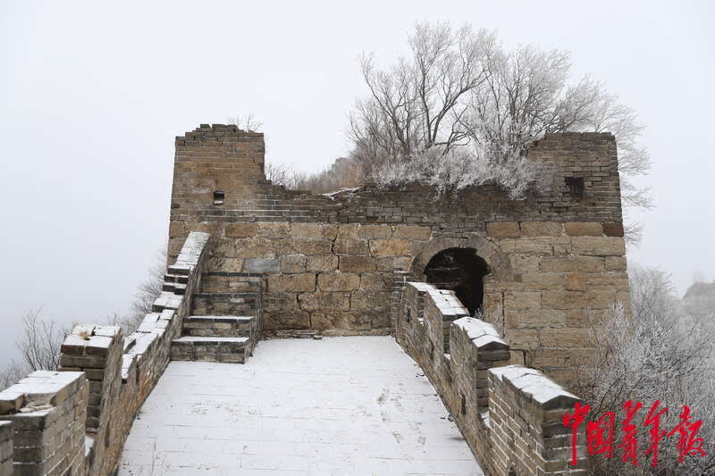 银装|雪后长城