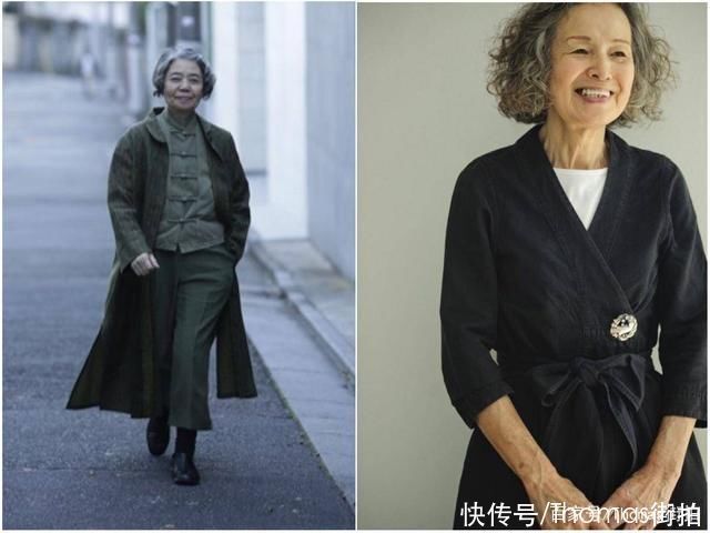 气质|50至60岁的大妈,选择宽松冷淡色系的搭配,更加彰显优雅大方气质