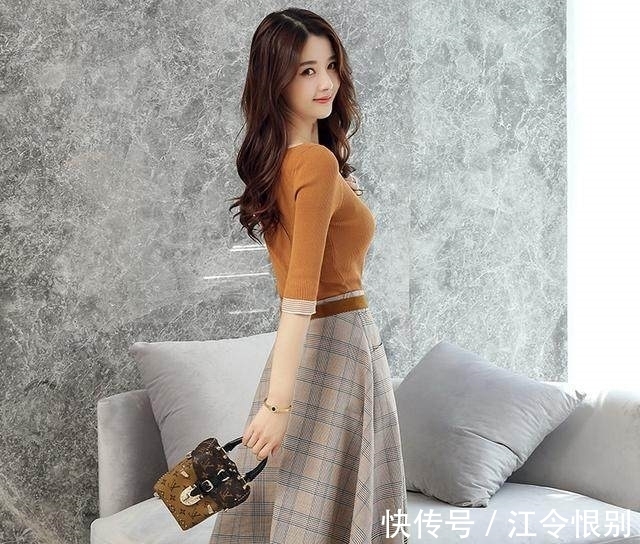 s曲线|韩版针织连衣裙,飘逸时尚,穿出不一样的美,让您尽显优雅女人味