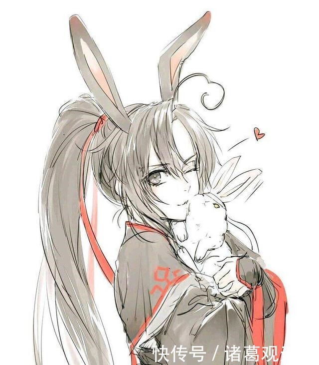 魔道祖师三人戴上兔耳,江澄最显傲娇,蓝二哥哥美的不像话!