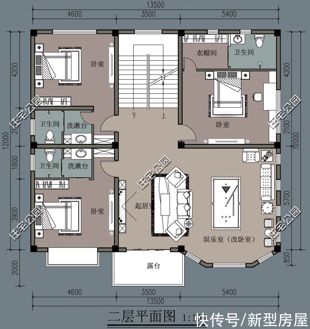 中式风格|晒家｜回农村花40万建一套新中式别墅，到底划不划算？