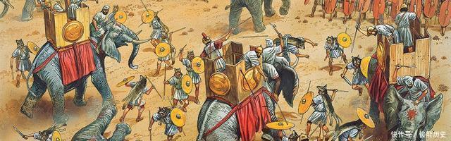 祸首|决胜王牌还是战败祸首古典文明的战争巨兽，战象的黯然退场