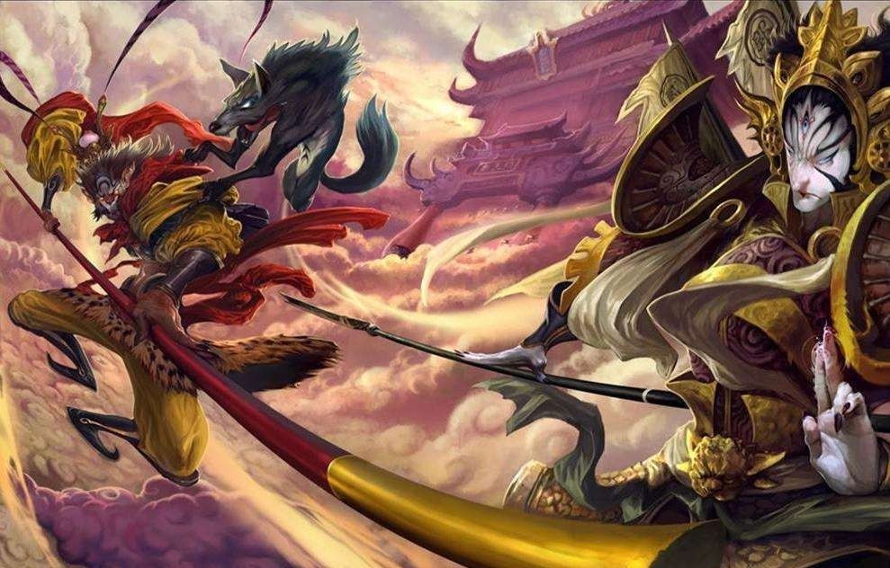 杨戬|在《封神演义》中有两个千年老妖,一个被凡人吊打,一个堪比杨戬