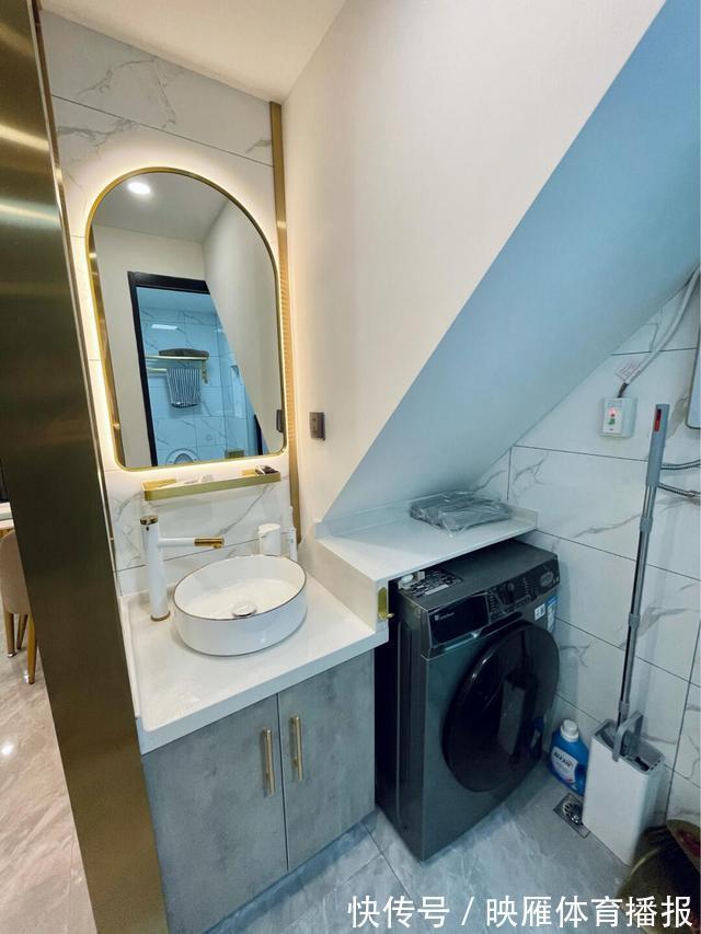 夹层|Loft小公寓装修改造,用板材搭出小夹层,32㎡能做两房两厅