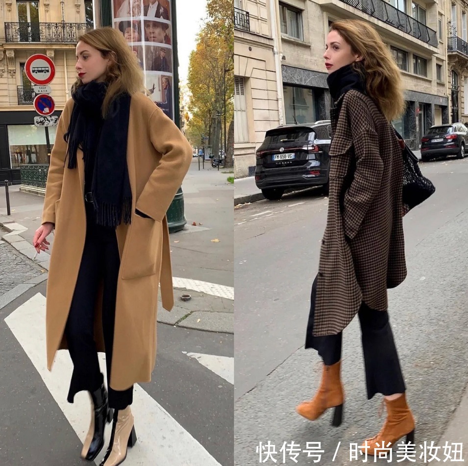 冬天|“9分裤+短靴”才是冬天正确打开方式,显高显瘦,还提升气质