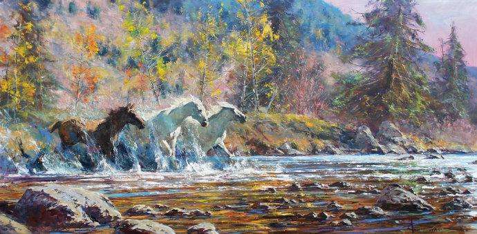 罗伯特#澳大利亚画家罗伯特 黑根(Robert Hagan )作品欣赏