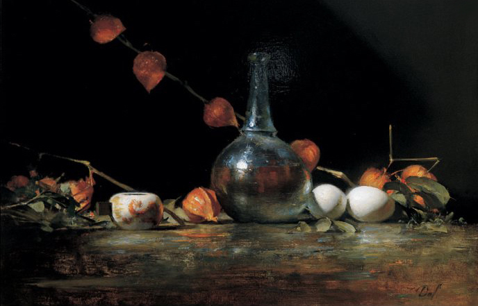 写实主义&他的“当代伦勃朗”的称号,可不是徒有虚名的!