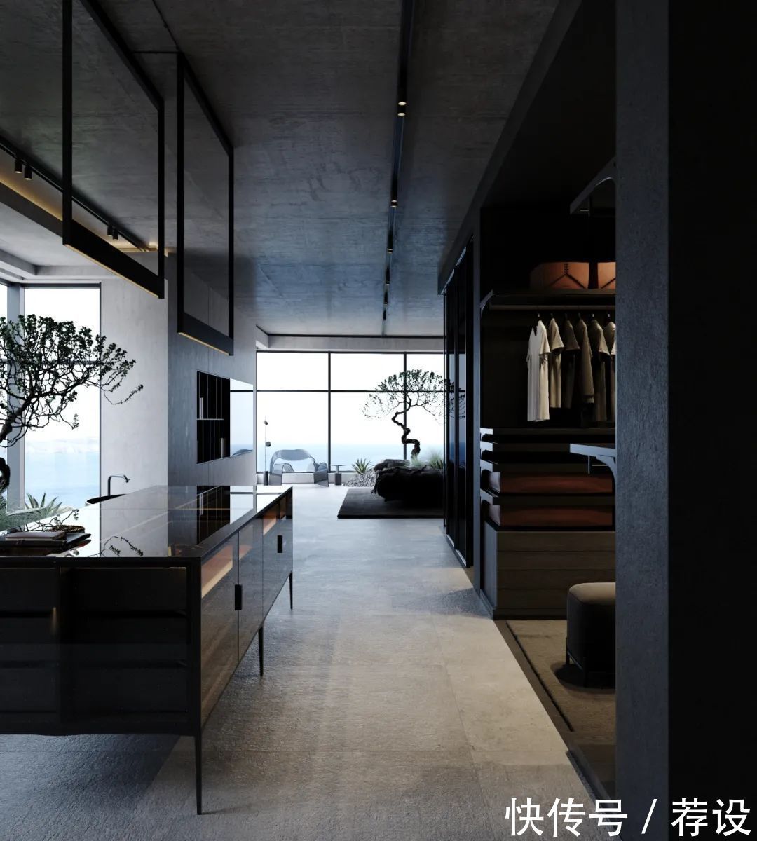 乌克兰|乌克兰建筑师的大平层住宅设计：这是一种特别的中式，国际而东方