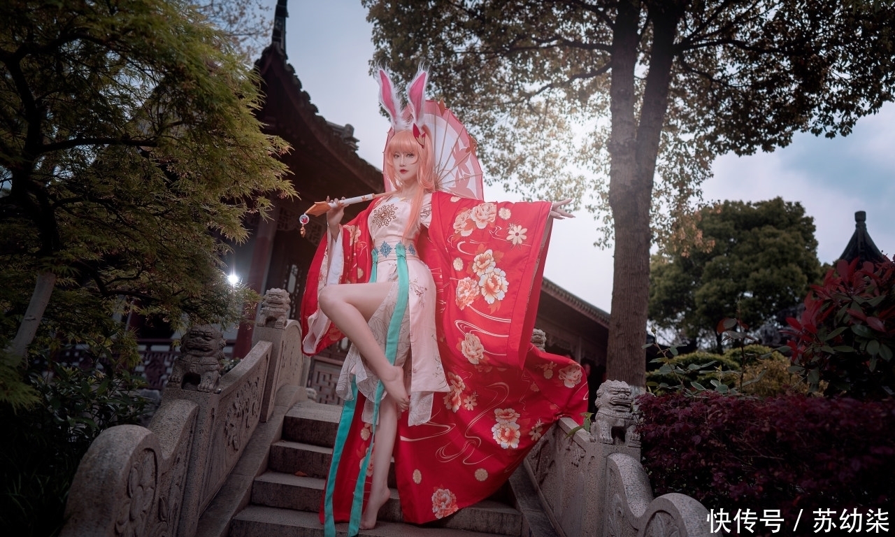 cospl王者荣耀,公孙离惊鸿舞cosplay