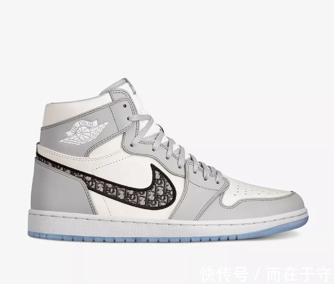 球鞋 Dior x AJ1终于露出真容，与奢侈品联名的Nike是不是“变味”了？