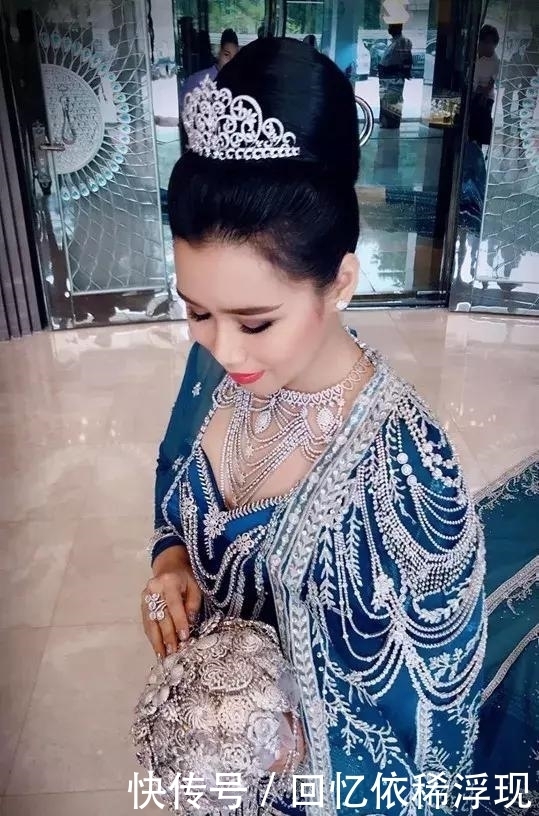 嫁衣|缅甸又一场土豪婚礼!光新娘身上的衣服、配饰就值600多万人民币