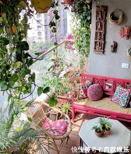 花盆|这样的阳台,那院子我也不换,美得太过分,今生只做个闲人了!