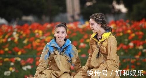 Baby在《跑男》中摘下假发，真实发量暴露无遗，一旁的蔡徐坤都看傻了眼