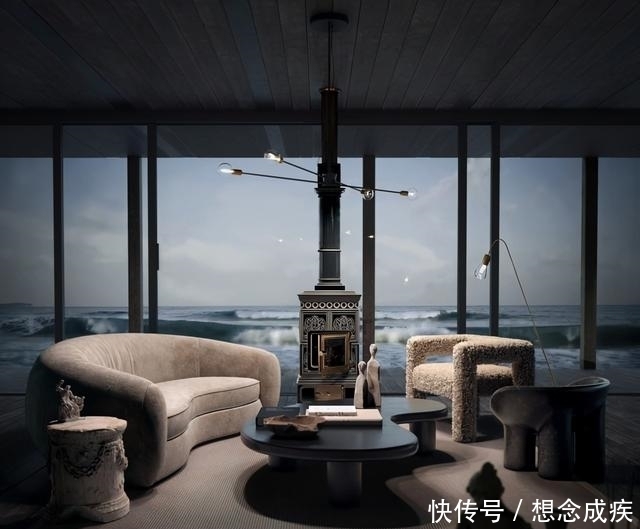 元素|国外超写实表现师,三个月构思海洋之屋,荣获1万美元