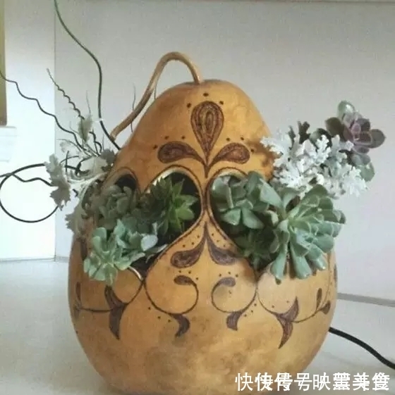 你还在花钱买花盆吗？别买了，自制花盆，比买的好看的多了