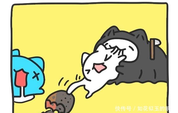 死神|恶搞漫画死神都怕的小猫咪