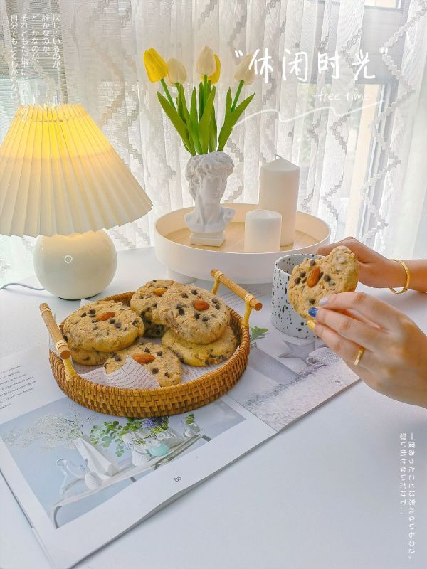 从来没想过美式大曲奇｜悠闲的下午茶时光还能这么做