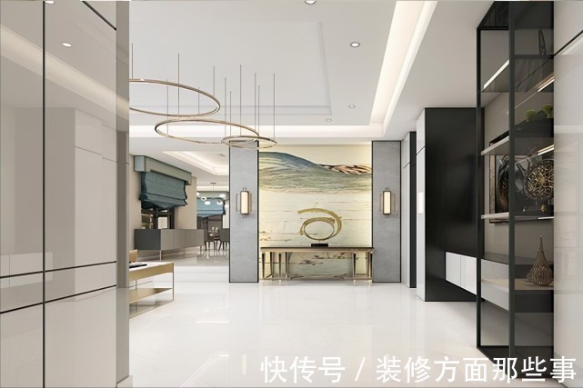 232平新中式設(shè)計將現(xiàn)代與中國古典元素結(jié)合,去繁化簡毫不違和