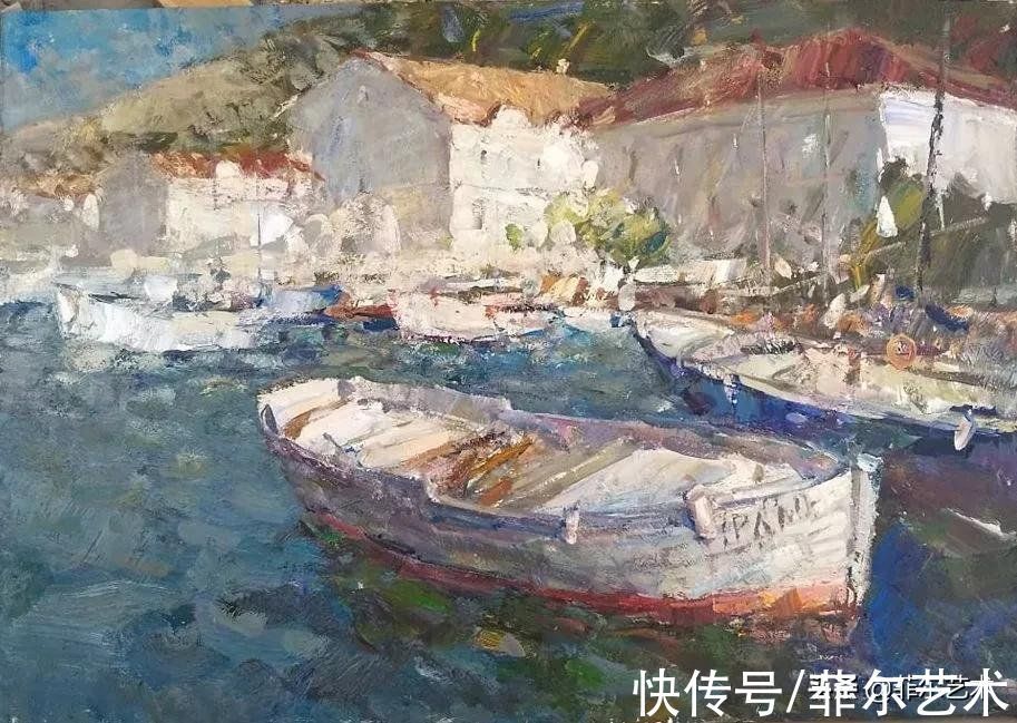 艺术学院&粗犷笔触，大块色彩~乌克兰画家伊诺泽姆采夫油画作品欣赏