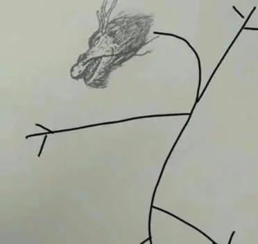 老师$有种“懒”叫画到一半不想画了，美术生任性收尾，让老师又气又笑