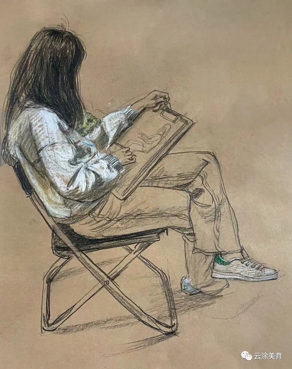 图二&央美附中速写与联考速写的本质区别