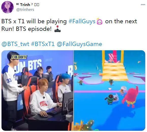 糖豆|BTS与T1战队体验《糖豆人终极淘汰赛》节目将于11月10日播出