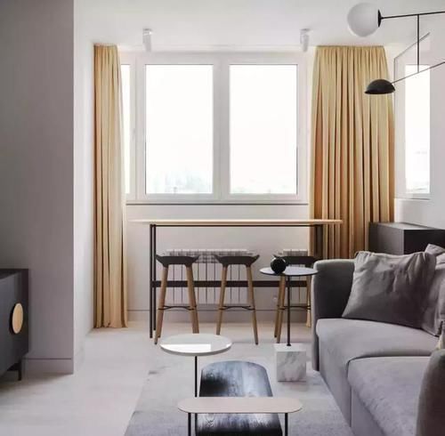 齐家青清|阳台纳入客厅后，靠窗的这1㎡居然让家里多了一间房