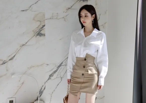 孙允珠|美图欣赏:孙允珠,雪杏怀春愁思婉约优雅西装裙