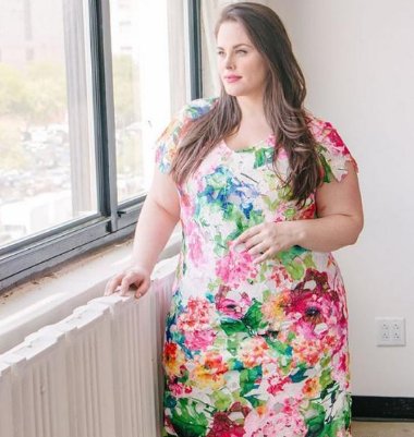 超重|大码模特体重不轻，象腿粗腰，这样的身材好看吗？